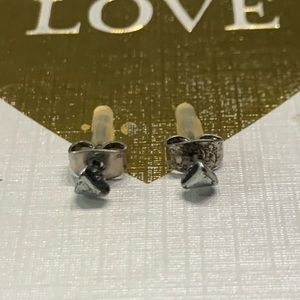 👑5 for $10 jewelry sale silver triangle earrings